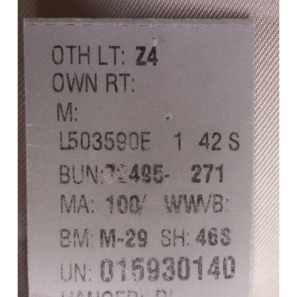 Lauren Ralph Lauren wool/Silk Blazer 42s Three Button Sport Coat Jacket Canada - Picture 12 of 15